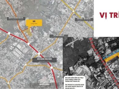 Monrei Saigon và vị trí xây dựng cụ thể